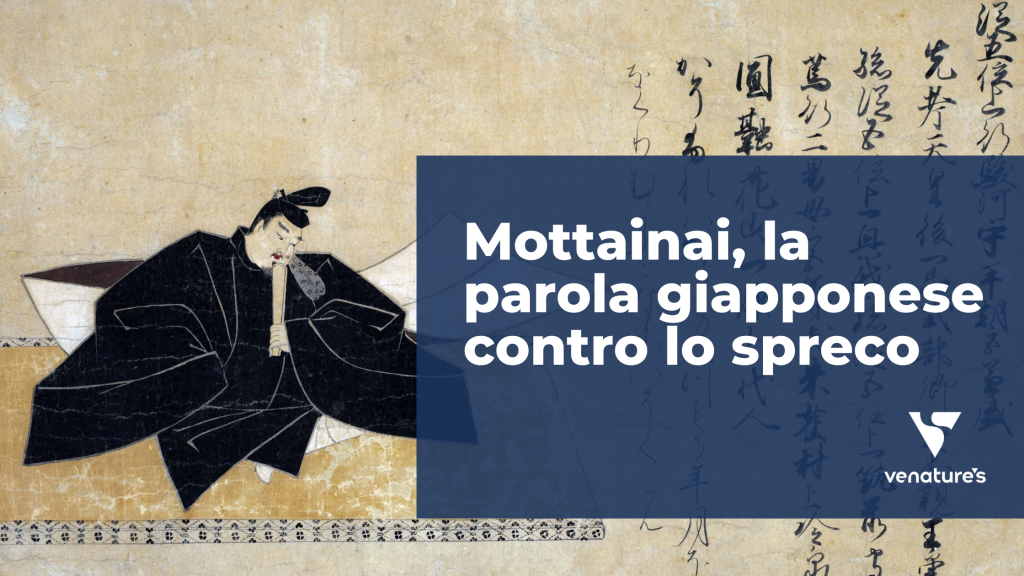 Mottainai, la parola giapponese contro lo spreco